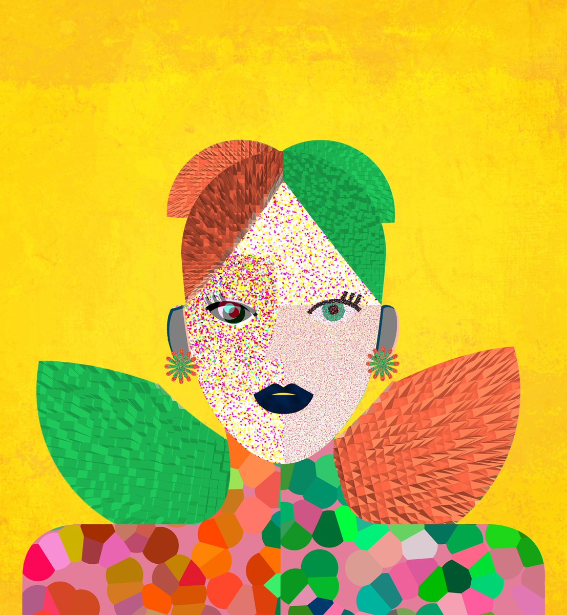 mycologymomma's tweet photo. @WoWPixiesNFT Here is my geometry-inspired pixie for the art competition! #wowpixieart https://t.co/F9ftBUBfP1