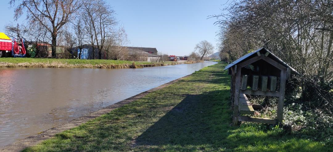 LifeOnTheCanal's tweet photo. Saturday Walk (19th March) Resuming at Crows Nest Bridge (no. 113) through to Barbridge. 9+ miles and well over 20,000 steps. Lovely stop at the @LockgateCoffee  near Beeston before a well earned pint at Barbridge Inn #Cheshire #ShropshireUnionCanal #Lifesbetterbywater https://t.co/pN5FoSR2Pn