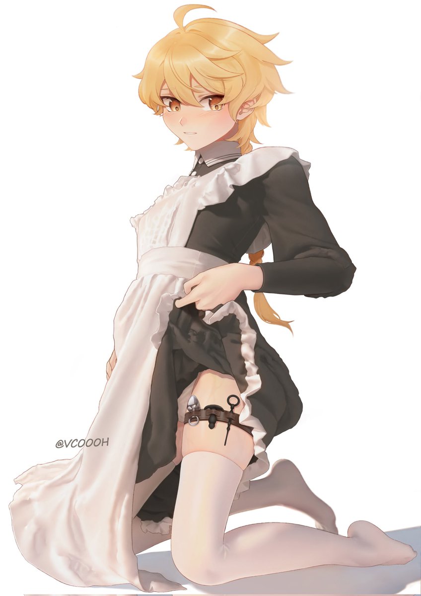 PRIMORDIALDElTY's tweet photo. ⠀⠀⠀ 
⠀⠀⠀ your maid is ready for the duty. what is your wish, my lord?

⠀⠀⠀ #SeductiveSunday
⠀⠀⠀ https://t.co/s2lT6StAaU