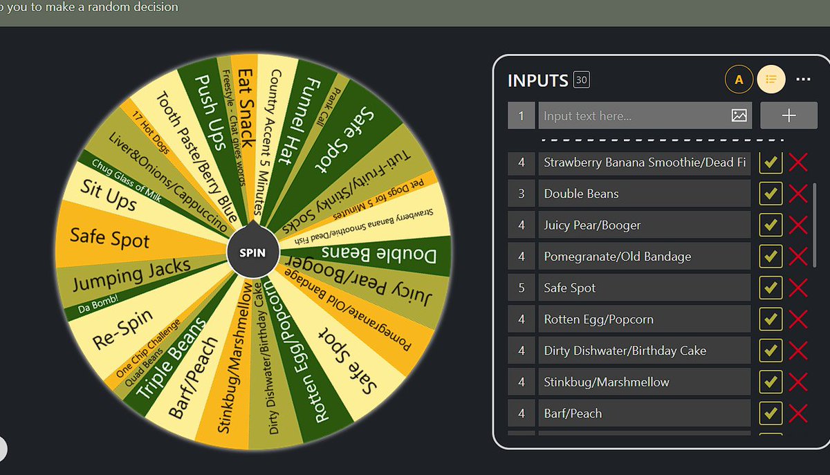 skuggas's tweet photo. New to the stream. Introducing the DEATH WHEEL. To activate the DEATH WHEEL, it's either 25k channel points, or a community donation of 500 bits (not at once, but once the goal hits we spin).
Live Tonight w/ Inscryption

#twitch #sub #follow #stream #streamer #makemesuffer #bits https://t.co/2nk3lxy9ou