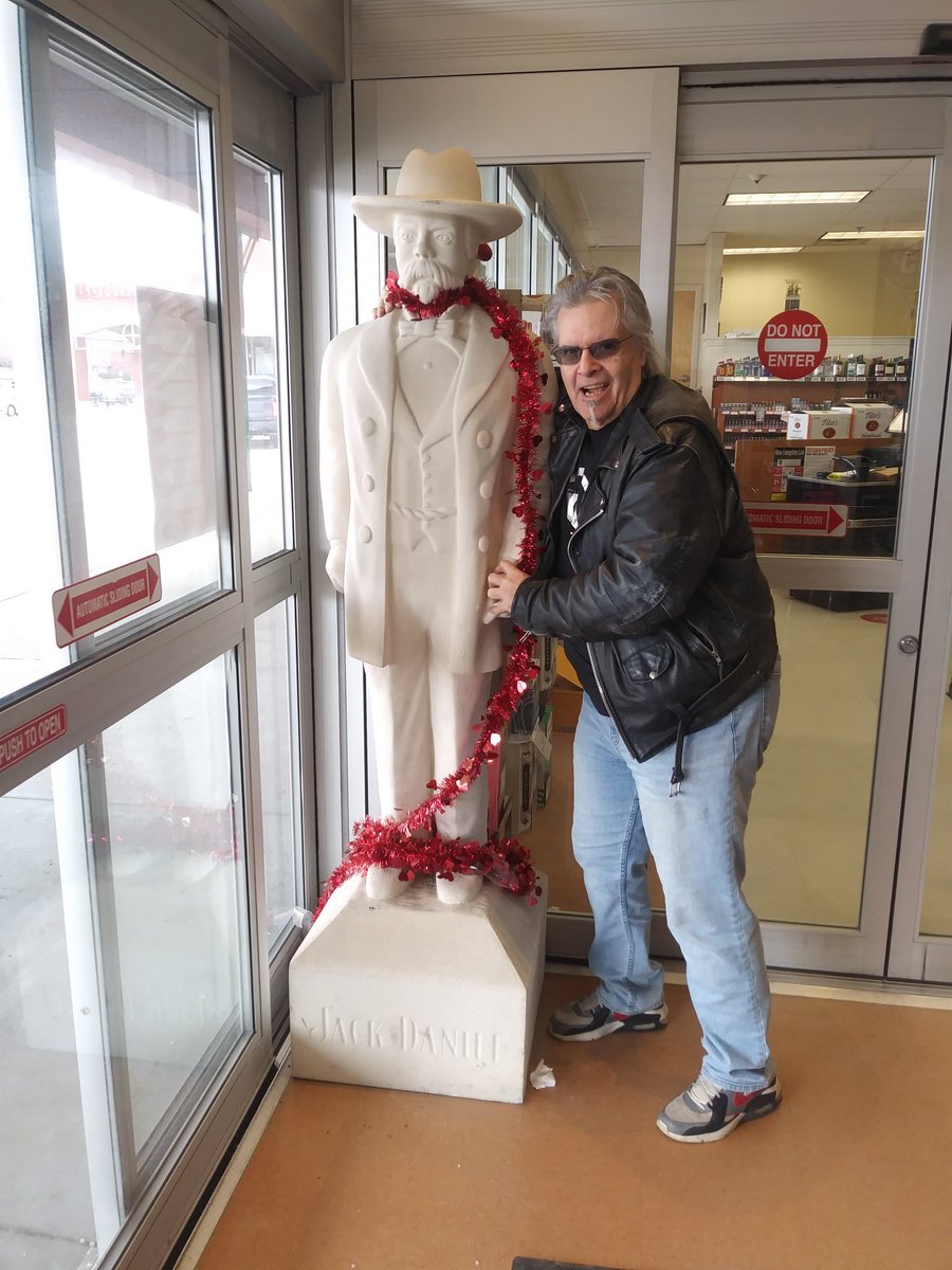 RadioLawrence's tweet photo. Saving Jack Daniels from Cancel Culture! #statues #whiskey #CancelCulture #southerfriedrocknroll https://t.co/iA53eFtMB6