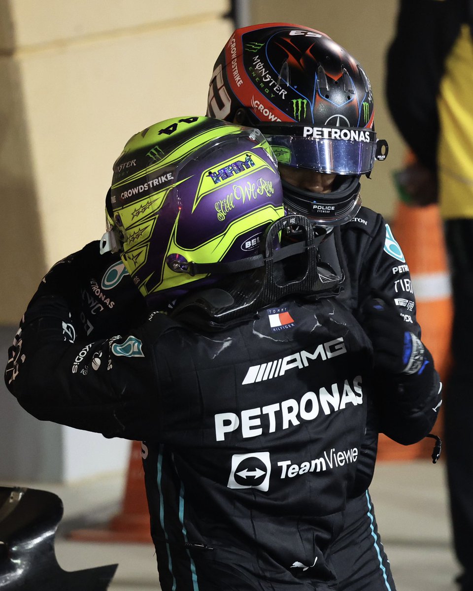 George Russell tweet media