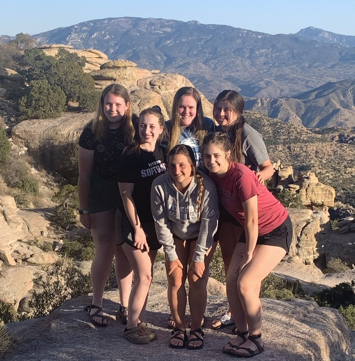 SoftballViterbo's tweet photo. Wrapped up a week in AZ yesterday. We grew so much as a team and as a family. The future has never looked brighter for us, we have so much positivity in this program!! https://t.co/PDzG6denEg