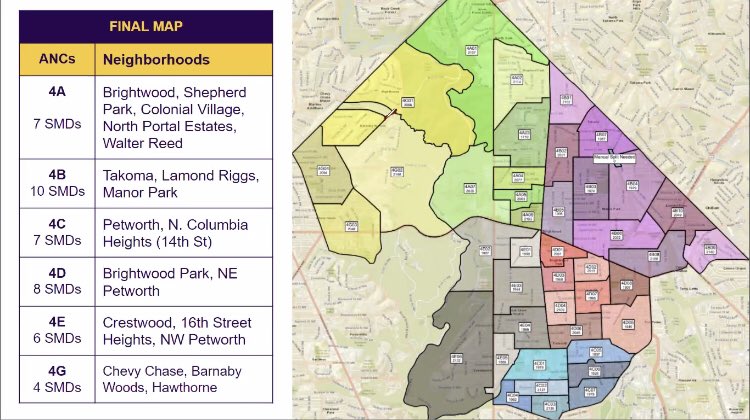 BrightwoodCADC's tweet photo. @CMLewisGeorgeW4 @W4Redistricting Link to meeting slides and final map: https://t.co/OlqsDIQT8X https://t.co/Tlj4URMCox
