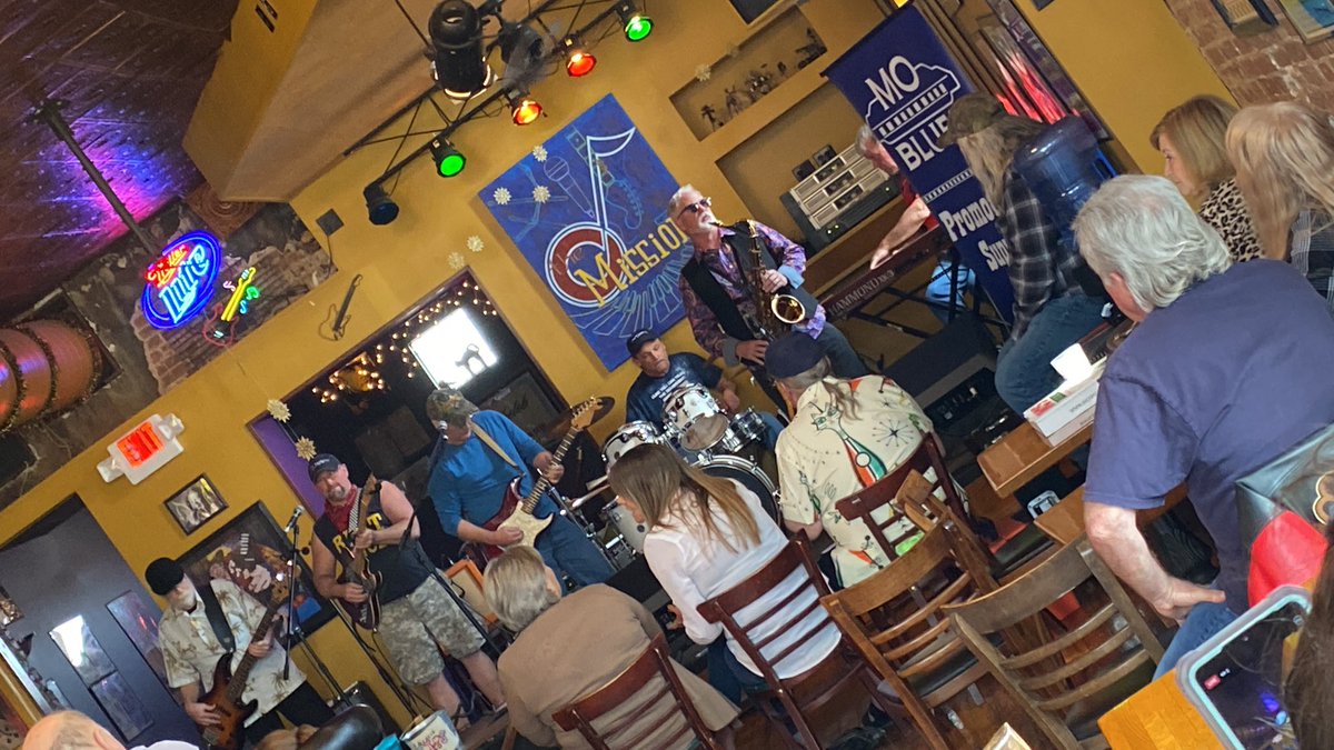 Sunday #bluesjam happening NOW until 5