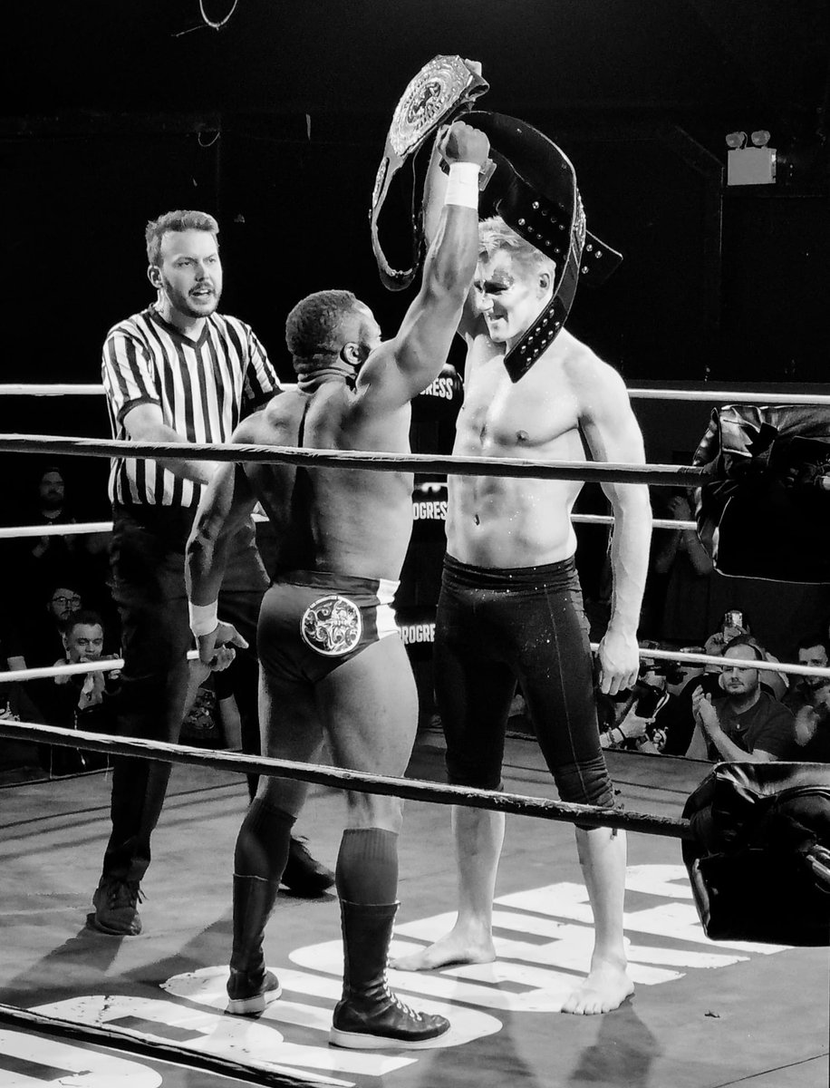 ThisIs_Progress's tweet photo. Here. We. Go.
Title vs. Title.
@Cara_Noir v @TheJonGresham
@ThisIs_Progress v @ringofhonor
History.
Are you Noir or No? PROGRESS or Pro-Gresh? We’re about to find out.
#chapter130 https://t.co/uWZ7Aj4nez