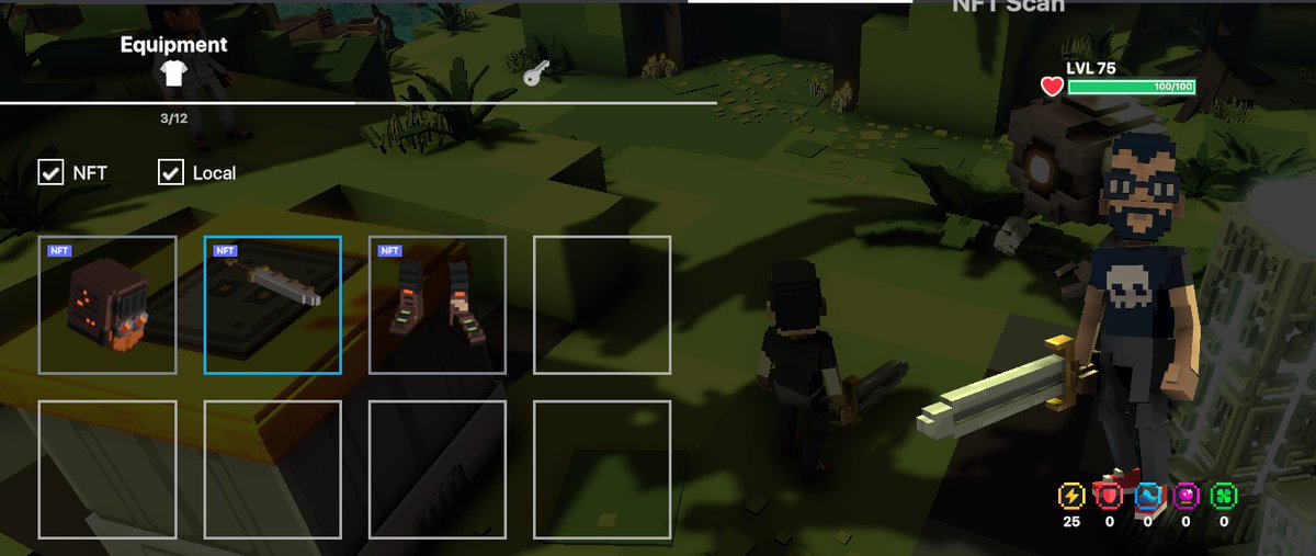 detarenegia's tweet photo. @TheSandboxGame I just participated in the daily #SandboxAlphaS2Contest for a chance to earn up to 1,000 $SAND! Starting March 19 - Gather the equipment. Check out my screenshot below!
👇 #SandboxAlphaS2 https://t.co/cYtWX1VLWY