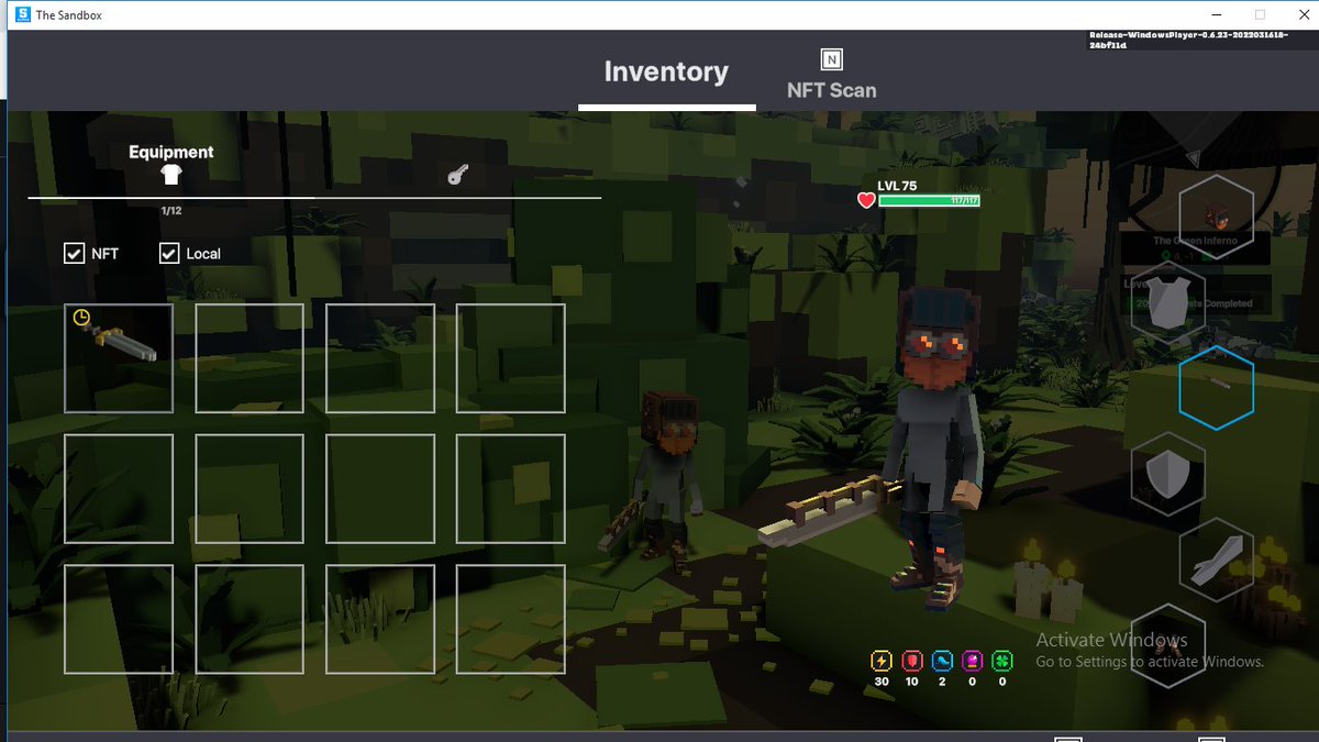 s0rinaaa's tweet photo. @TheSandboxGame I just participated in the daily #SandboxAlphaS2Contest for a chance to earn up to 1,000 $SAND! Starting March 19 - Gather the equipment. Check out my screenshot below!
👇 #SandboxAlphaS2 https://t.co/7CsJLIQui6