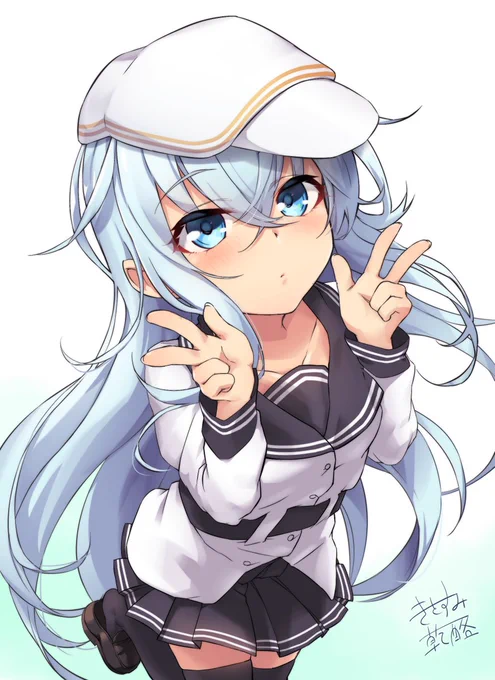 決めポーズヴェールヌイ
マイクロビキニは描きたかっただけです 