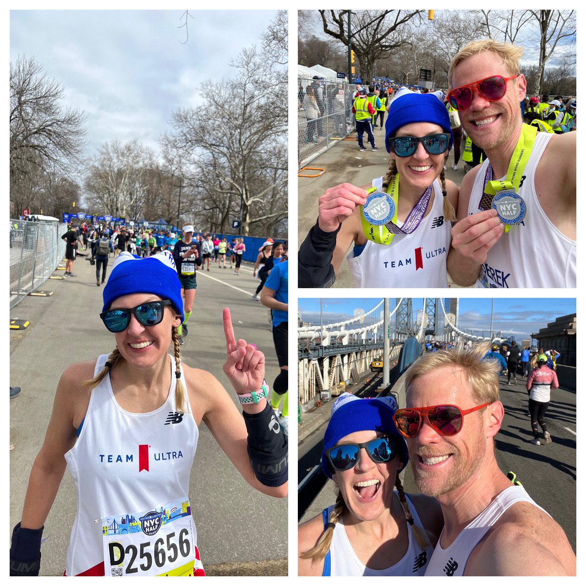 @MichelobULTRA Thank you so much for the opportunity to #reptheribbon at the #unitedNYChalf!We had so much fun and the PR was DEFINITELY worth it!! I’m so proud of @halfmehlathoner!! @WahooRunning 
I completed day 20 of the ULTRA Movement Madness Challenge.
#ULTRAMarathonGiveaway