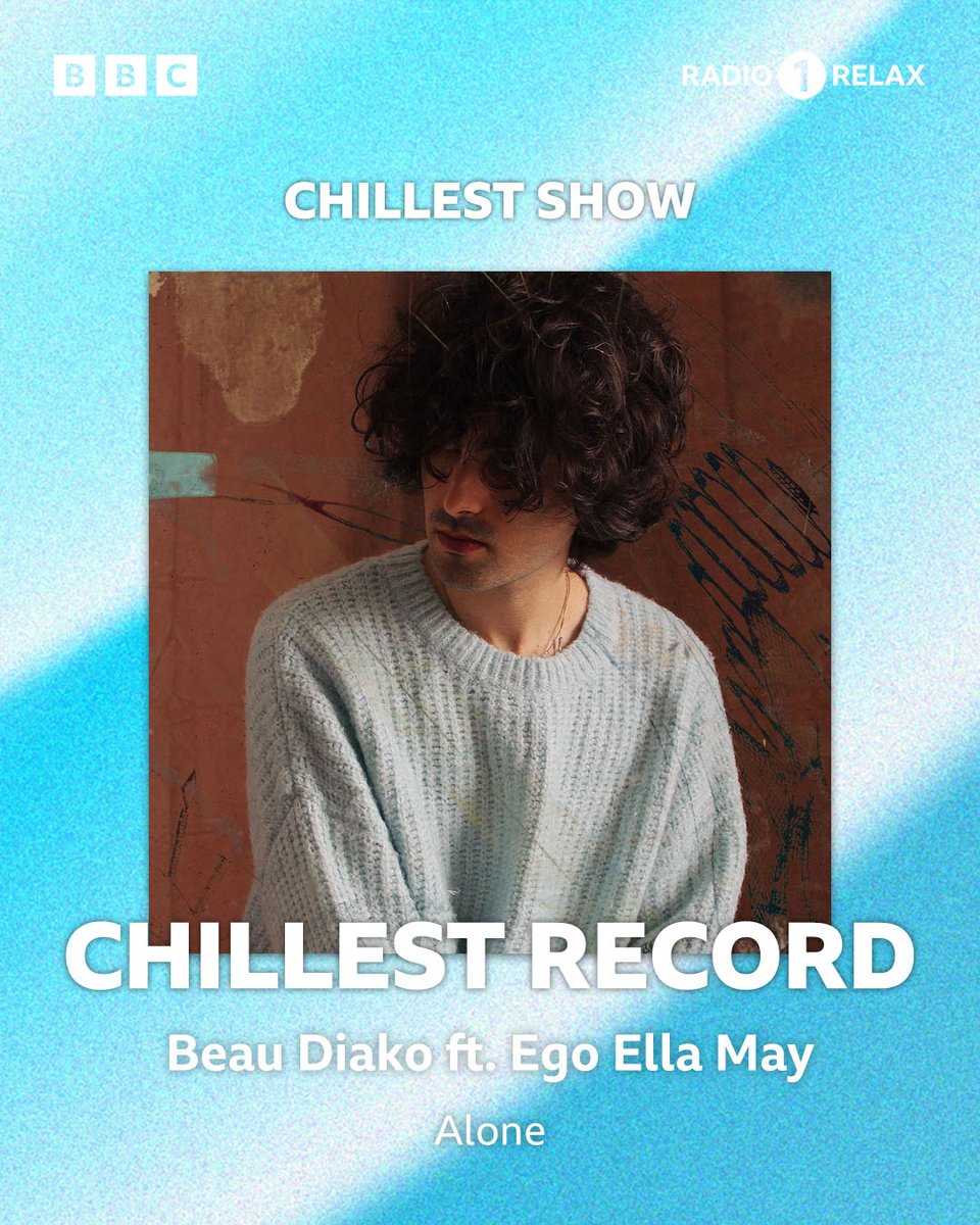 Sian Eleri (@sianelerievans) on Twitter photo my Chillest Record this week comes from the sublime <a href="/BeauDiako/">Beau Diako</a> + <a href="/EgoEllaMay/">pronounced ‘eh-go’ 🕊️</a> 🐚
hear it from 7:30pm <a href="/BBCR1/">BBC Radio 1</a> x my Chillest Record this week comes from the sublime <a href="/BeauDiako/">Beau Diako</a> + <a href="/EgoEllaMay/">pronounced ‘eh-go’ 🕊️</a> 🐚
hear it from 7:30pm <a href="/BBCR1/">BBC Radio 1</a> x