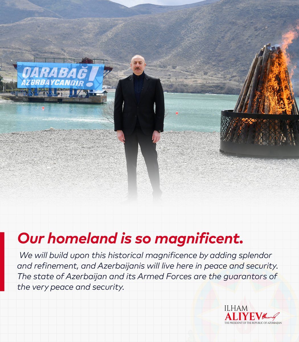 Ilham Aliyev (@presidentaz) on Twitter photo 