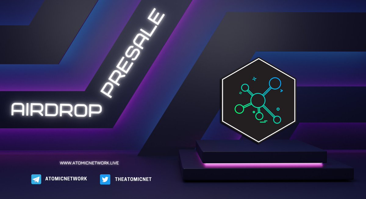 TheAtomicNet's tweet photo. The #ATOM token is the utility and governance token of the #AtomicNetwork ecosystem which rewards holders with profits from Atomic Network and allows those who hold it to vote on changes to the projectโs parameters
๐ https://t.co/zPs5s2gOdo
#BSC #Airdrops https://t.co/gnMuQsgQt3