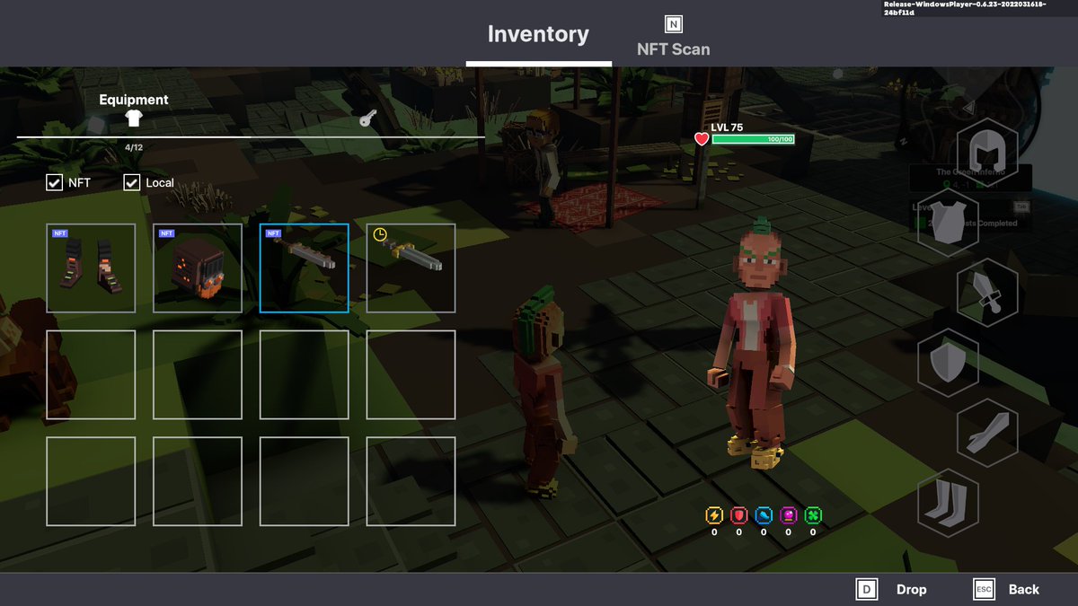 Golllume's tweet photo. @TheSandboxGame I just participated in the daily #SandboxAlphaS2Contest for a chance to earn up to 1,000 $SAND! Starting March 19 - Gather the equipment. Check out my screenshot below!
👇 #SandboxAlphaS2 https://t.co/LrKCUR81eX