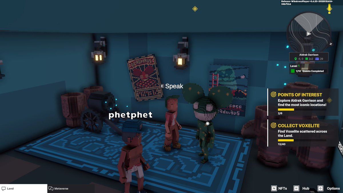 Golllume's tweet photo. @TheSandboxGame @deadmau5 I just participated in the daily #SandboxAlphaS2Contest for a chance to earn up to 1,000 $SAND! Starting March 17 - Selfie with Deadmau5. Check out my screenshot below!
👇 #SandboxAlphaS2 https://t.co/fDY6QAeKIW