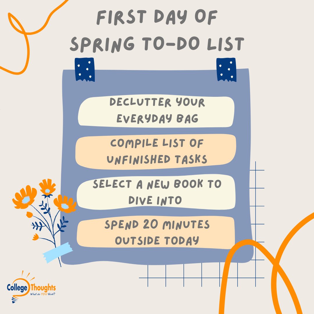 Happy #firstdayofspring! What's on your spring cleaning to-do list?
