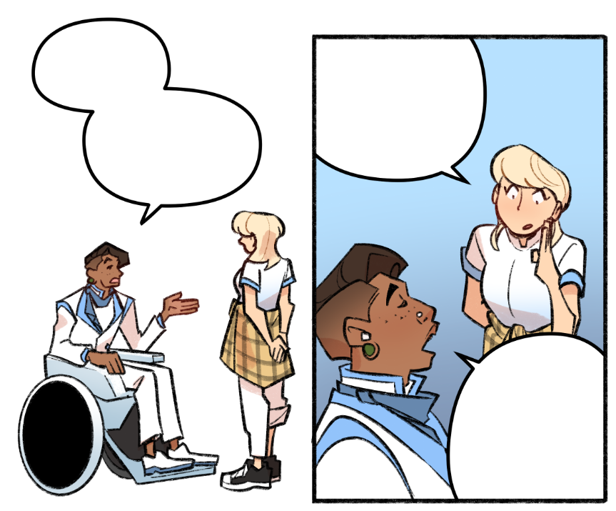 Been a while since I posted panels!! Ch3 progress~ 