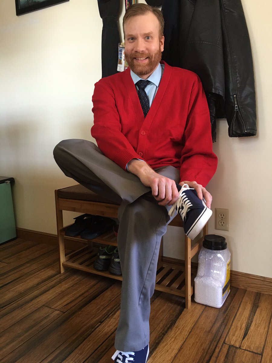 BitGeek_Nick's tweet image. We celebrated Mister Rogers Day at church today.