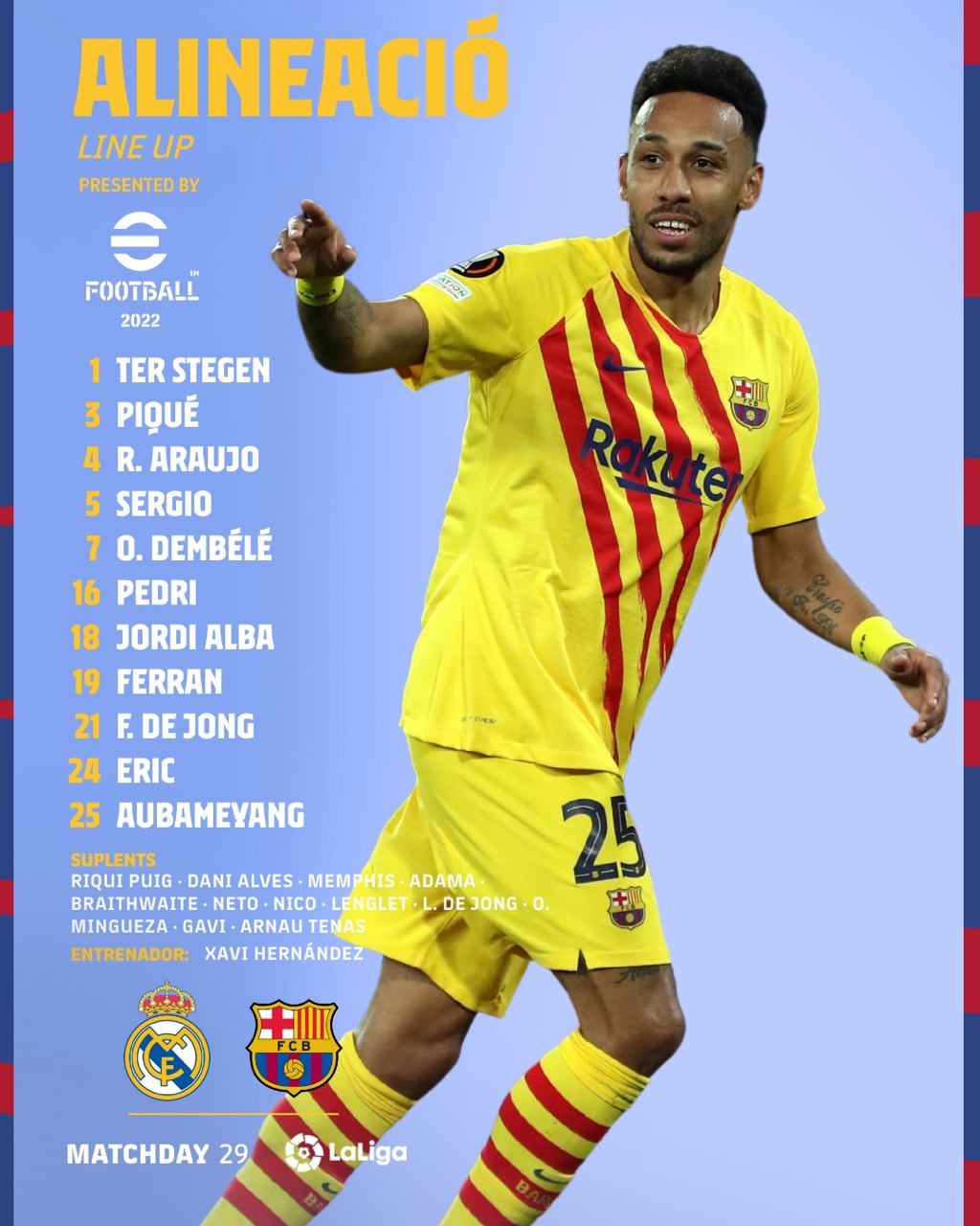 Twitter 上的 Fc バルセロナ バルサスタメン Elclasico T Co Odeblqhcdt Twitter