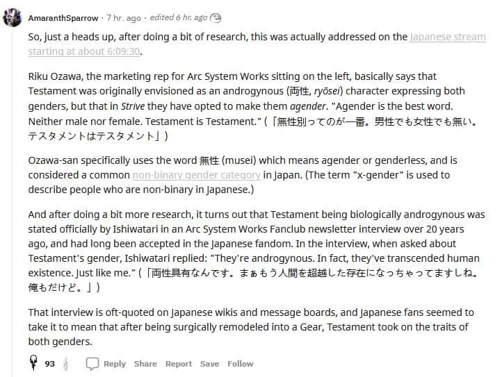 fffightinfacts's tweet photo. Fun fact that you just have to accept: Testament is Agender. https://t.co/BV2CY7aKJL