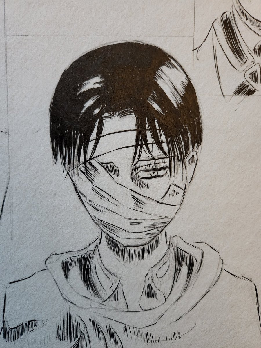 KillerXBee187's tweet photo. Captain Levi 
#ART #AttackOnTitan https://t.co/WzNQ6PnAX7