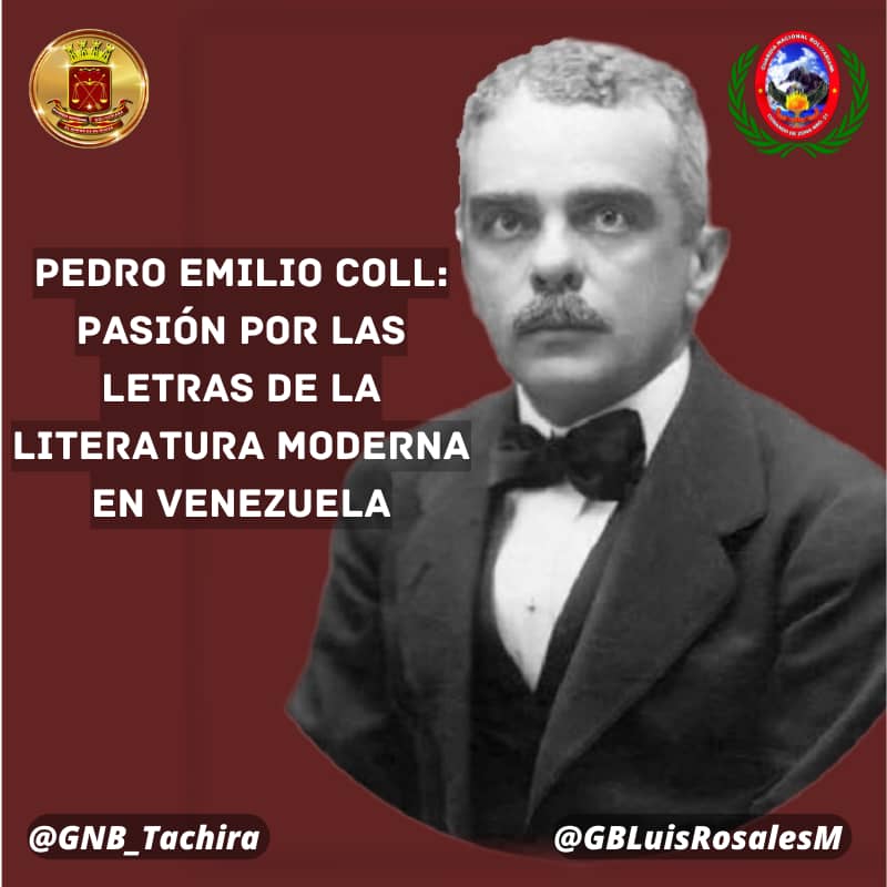 #20Mar de 1947 pasa a la inmortalidad en la ciudad de Caracas a los 75 años de edad Pedro Emilio Coll, fue ensayista, poeta y diplomático, que se destacó por su contribución en la promoción de la literatura moderna en Venezuela🇻🇪  #ViveAVenezuela #NuestraPatria #FANBInvicta #GNB