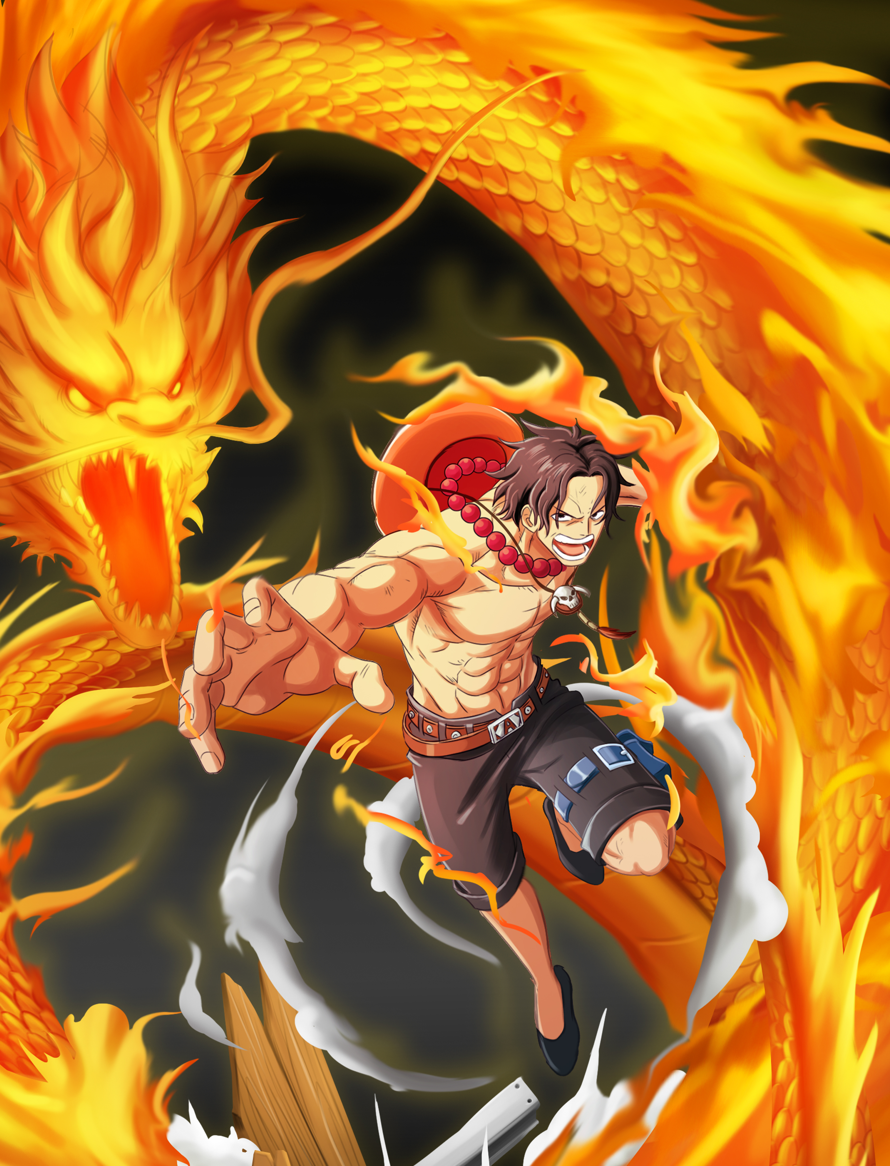 独特な店 One Piece エース Nft 画材