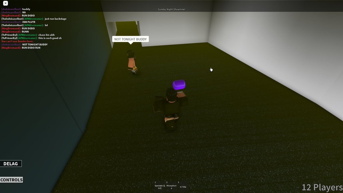 NotMidRW's tweet photo. SHOWTIME HIGHLIGHT | After a grueling match up, Showtime Champion @PrinxeDyl seeked to get revenge on his Mexico Supershow opponent @DKDohDoh by chasing him through the building, attempting to attack him! https://t.co/0hvOl03vPB