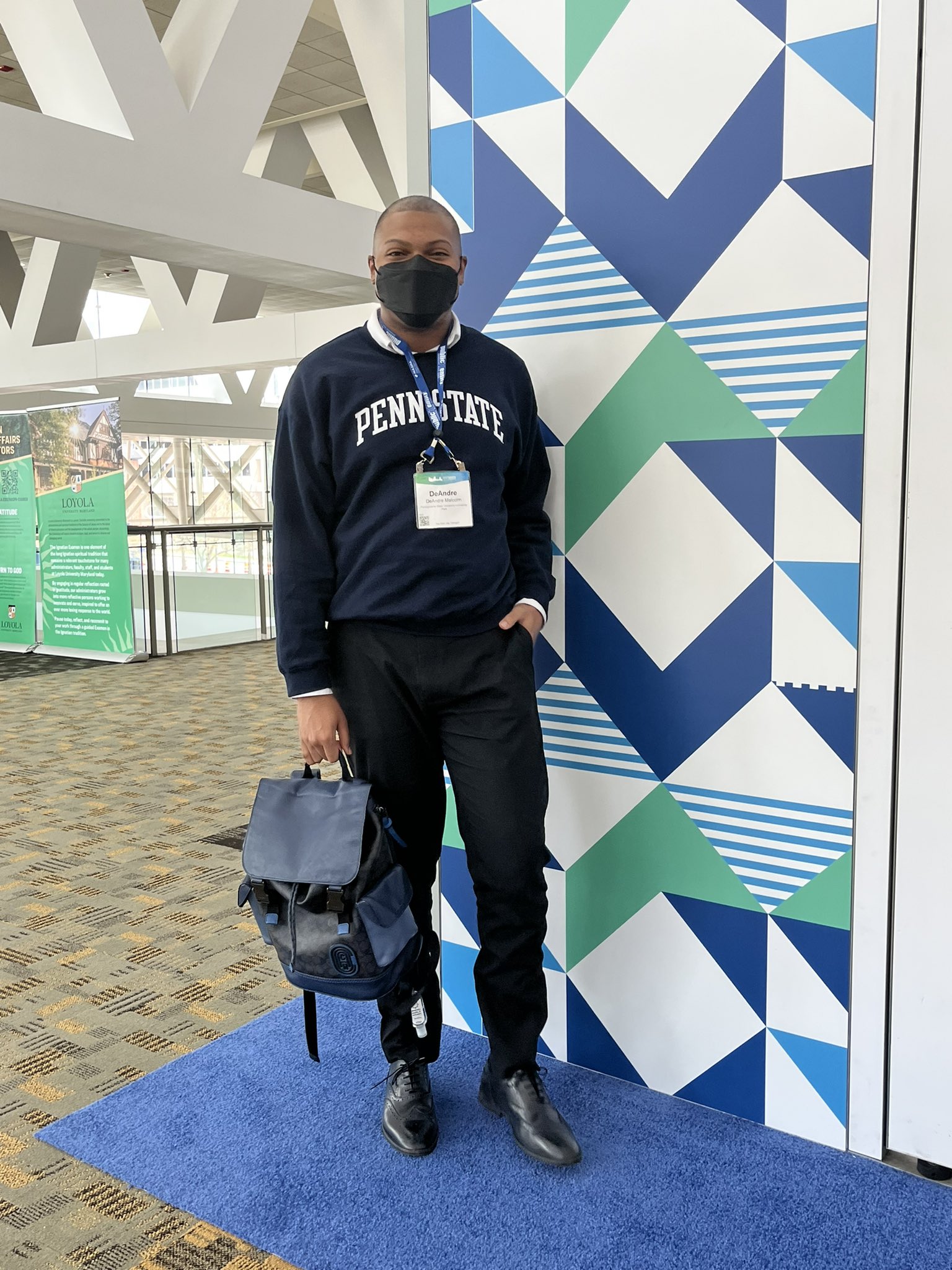 DeAndre Malcolm on X: Showing some #PSU PRIDE at the @NASPAUSC