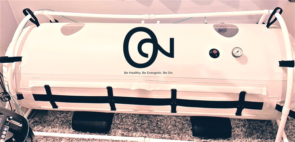 TheTrueEC3sMom's tweet photo. Recovering from a great week of snowboarding for Spring Break in the hyperbaric chamber. Feel like I'm pushing 30, not 50! @thetrueEC3 @OnWellnessUs #onwellness #wellnesswithoutlimits https://t.co/fX8GDlbnZZ https://t.co/6OQYFCWghq