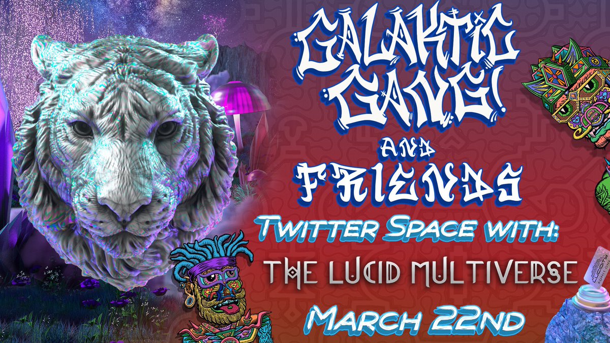 GM! 

Tuesday we will be hanging with <a href="/LucidityFest/">The Lucid Multiverse</a> in a Twitter Space! 

x.com/i/spaces/1yoJM…

We will also be announcing the winners for the Festival Tickets

!Niceness