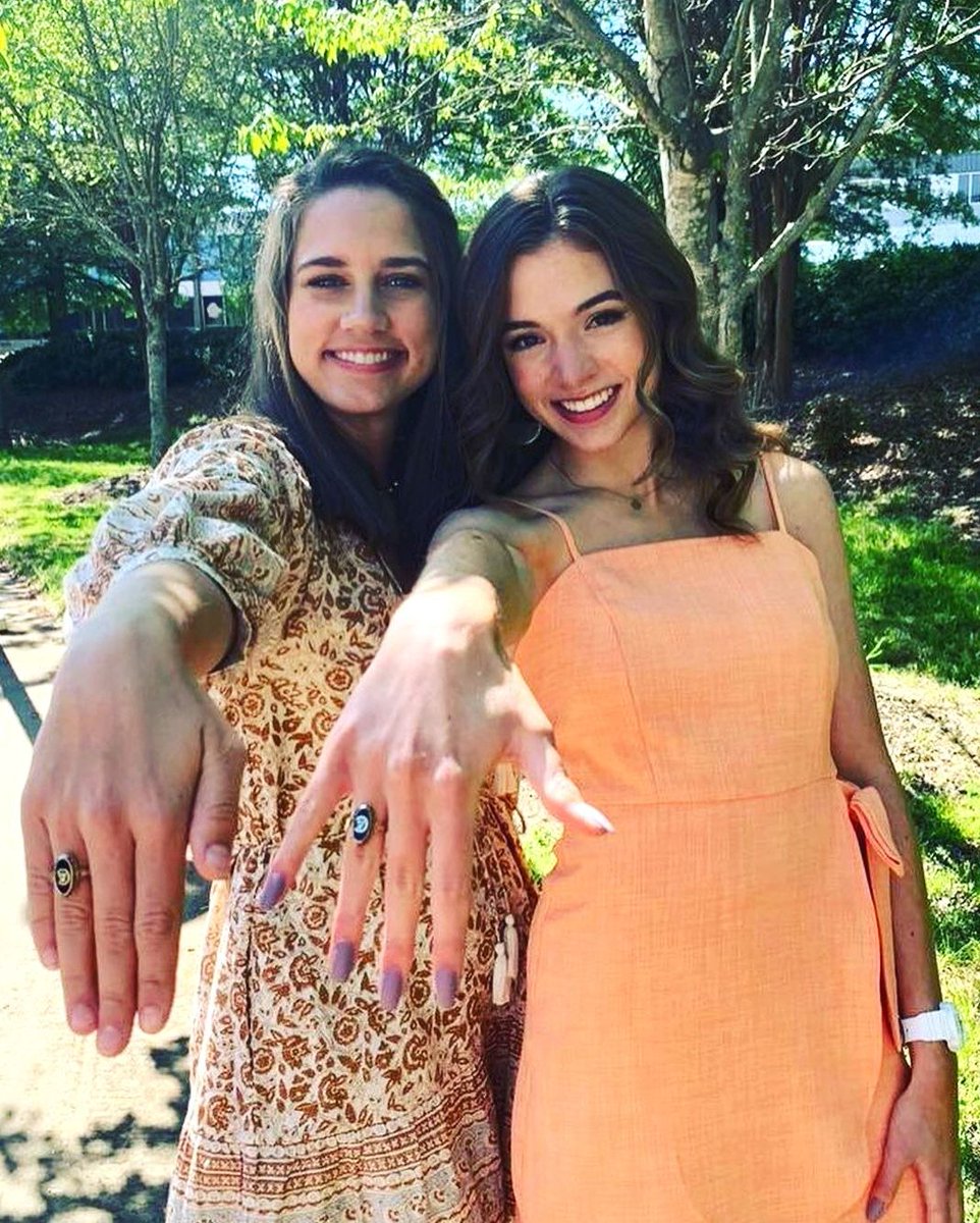 BenLippenSchool's tweet photo. Congratulations to Sarah Stevens and Emma Kate Banks who recently chose to attend @MUSC_COM in the fall! These good friends and BL classmates from the Class of 2018 will graduate together from @ClemsonUniv in May. 👏💚💛 #blsalumni #foreverafalcon https://t.co/ZF3BrFFexq