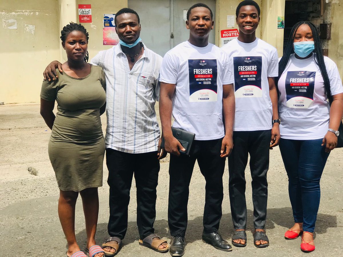 UGACC_Tescon's tweet photo. We went into numerous hostels yesterday to invite students to our forthcoming Freshers Orientation and General Meeting on Friday. We faced hurdles, but we were able to persuade skeptics. We've come to serve, and we've come to serve well.
#CommitmentWithoutInducement https://t.co/OXo0OSo7Wv