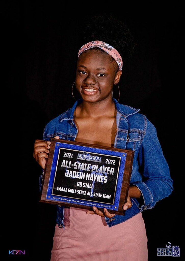 Stall Lady Warriors (@stall_ladywb) on Twitter photo Jadein Haynes <a href="/JadeinH/">Jadein Haynes</a> was recognized as a member of the 2021-2022 5A Girls SCBCA All-State Team. Lady Warrior Nation would like to say congrats on your hard work this season!! đź’™ <a href="/dshelton66/">DavidRShelton</a> <a href="/PGH_SCarolina/">Prep Girls Hoops South Carolina</a> <a href="/stallpride/">Proud Warrior</a> <a href="/KevinLive5/">Kevin Bilodeau</a> <a href="/Donta_Brown1914/">Coach Donta' Brown</a> <a href="/summerhuechtker/">Summer Huechtker</a> <a href="/SEisbergWCIV/">Scott Eisberg</a> Jadein Haynes <a href="/JadeinH/">Jadein Haynes</a> was recognized as a member of the 2021-2022 5A Girls SCBCA All-State Team. Lady Warrior Nation would like to say congrats on your hard work this season!! đź’™ <a href="/dshelton66/">DavidRShelton</a> <a href="/PGH_SCarolina/">Prep Girls Hoops South Carolina</a> <a href="/stallpride/">Proud Warrior</a> <a href="/KevinLive5/">Kevin Bilodeau</a> <a href="/Donta_Brown1914/">Coach Donta' Brown</a> <a href="/summerhuechtker/">Summer Huechtker</a> <a href="/SEisbergWCIV/">Scott Eisberg</a>