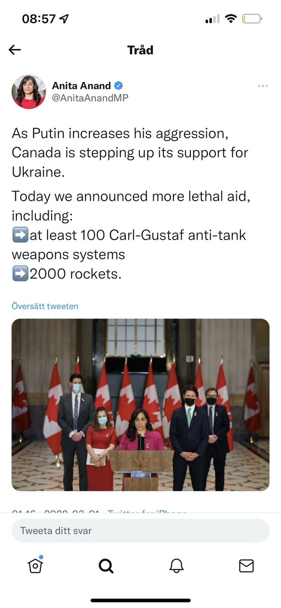 lottijilsmo's tweet photo. @peterdalle Från canada 👍 https://t.co/pyFU1sNDRr
