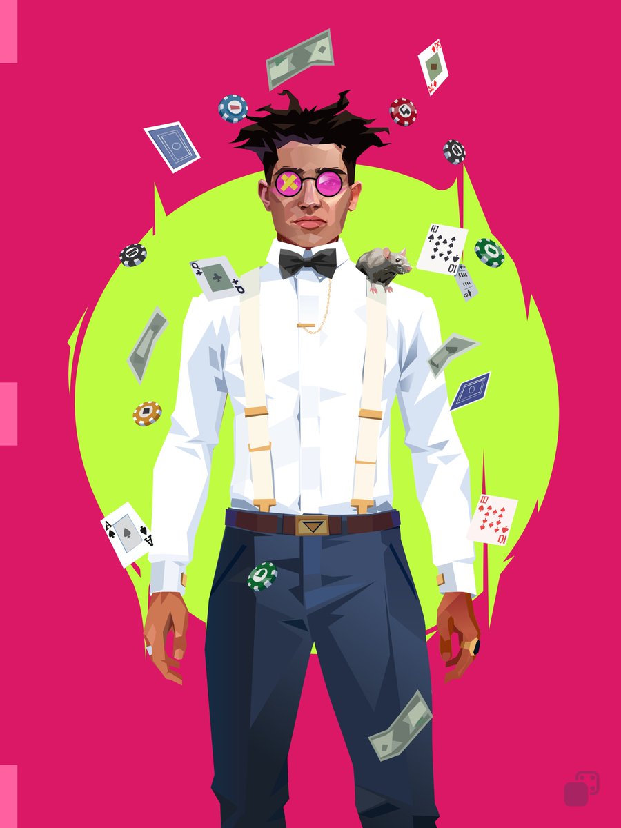 glawrence.eth ๐บโ๏ธโณ๏ธ (@0xglawrence) on Twitter photo New <a href="/CyberBrokers_/">CyberBrokers</a> gambler looking clean. Had to rock this as my profile pic. Love the trippy glasses and little rat friend on his shoulder + the background meshes so well w/ the rest of the look. Excited to be a LT holder New <a href="/CyberBrokers_/">CyberBrokers</a> gambler looking clean. Had to rock this as my profile pic. Love the trippy glasses and little rat friend on his shoulder + the background meshes so well w/ the rest of the look. Excited to be a LT holder