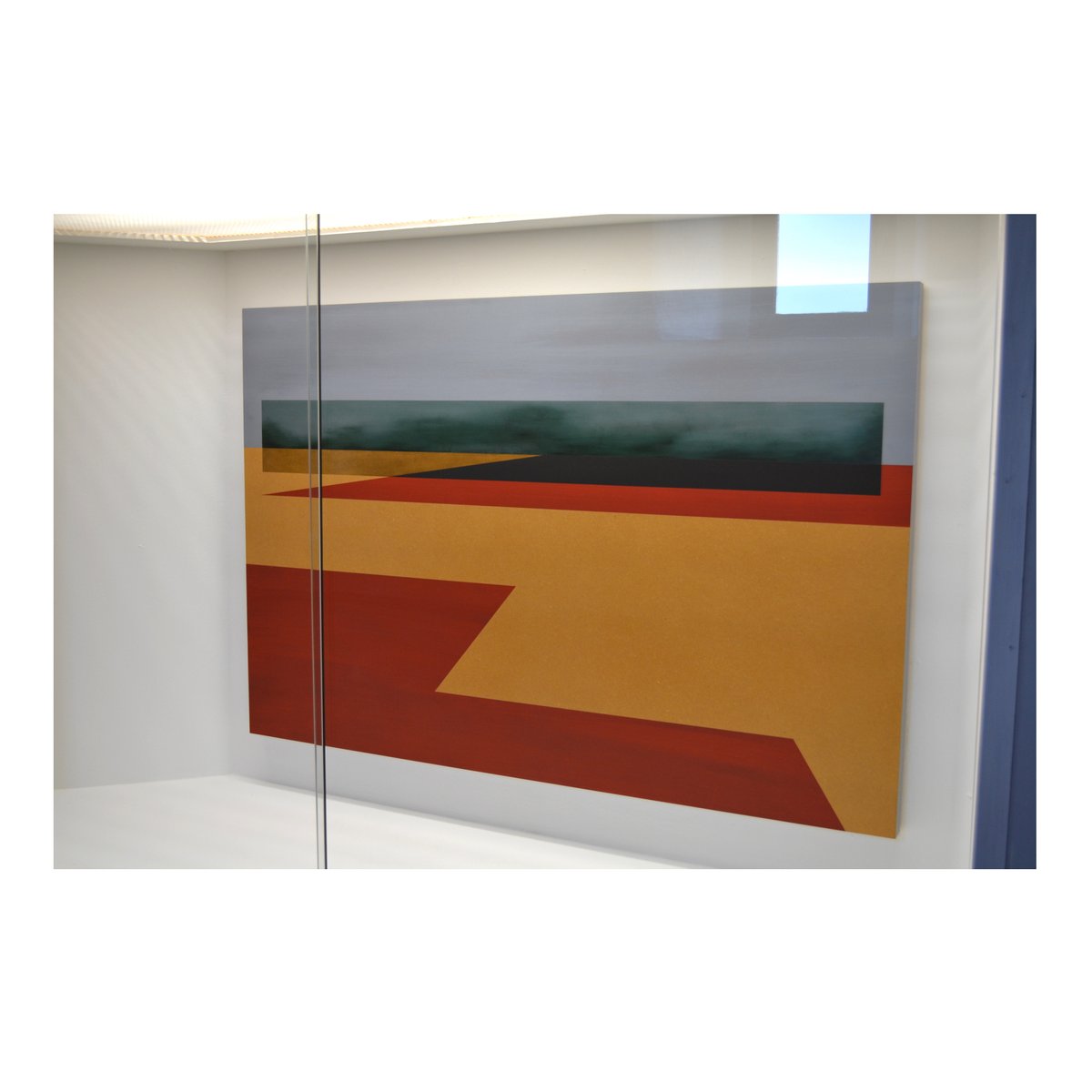 THESUPPORTUS's tweet photo. “My most recent exhibition had two years to evolve,” says artist Martin Meiswinkel from Bonn, Germany. Originally planned for 2020, general circumstances pushed it back. A recurring theme: Landscapes. https://t.co/Kh8PDyJkLB. #art #artist #painting #artwork https://t.co/QaRPLbrGQo