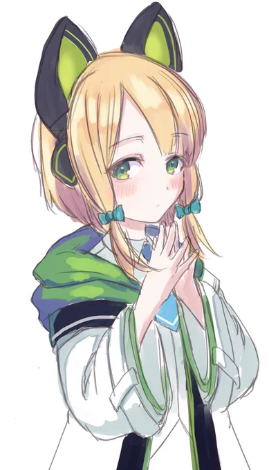 いまいち、可愛く描けない、ボツったミドリ

#ブルアカ 