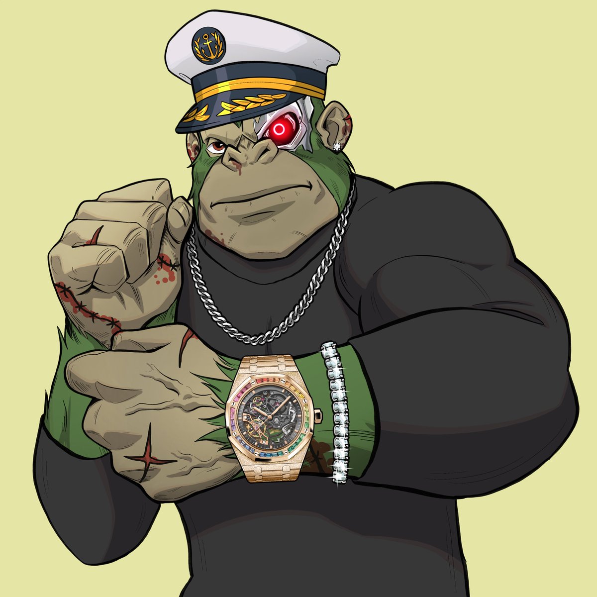 Timepiece Ape Society tweet media