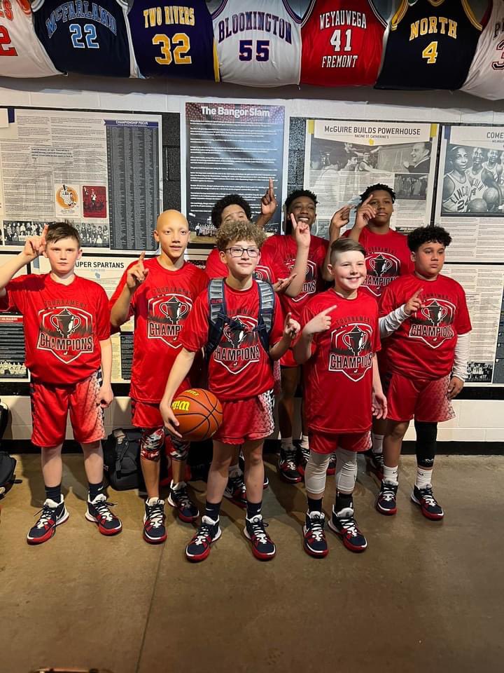 380Academy's tweet photo. First tournament of the season @JustAgame1 Spring Break Breakout! Few more tournaments before we work our way to @PrepHoopsNext War for the North! #weareallin #NextwarfortheNorth https://t.co/fP70FQi48h