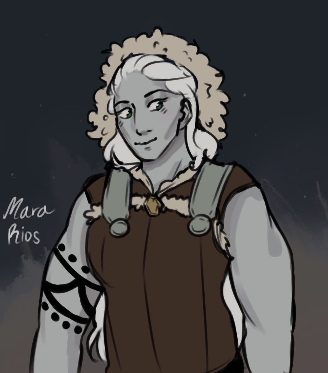 AprilDeOof's tweet image. Just wanted to share my goliath oc :)
#dnd #DnDcharacter