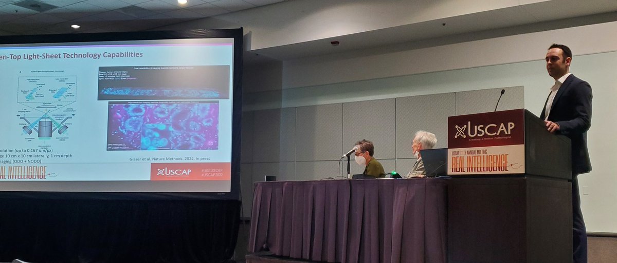 MdLerma's tweet photo. #USCAP2022 7 min to H&amp;E image. Amazing! Great talk at AACR companion meeting. https://t.co/fayeNxlS5Y