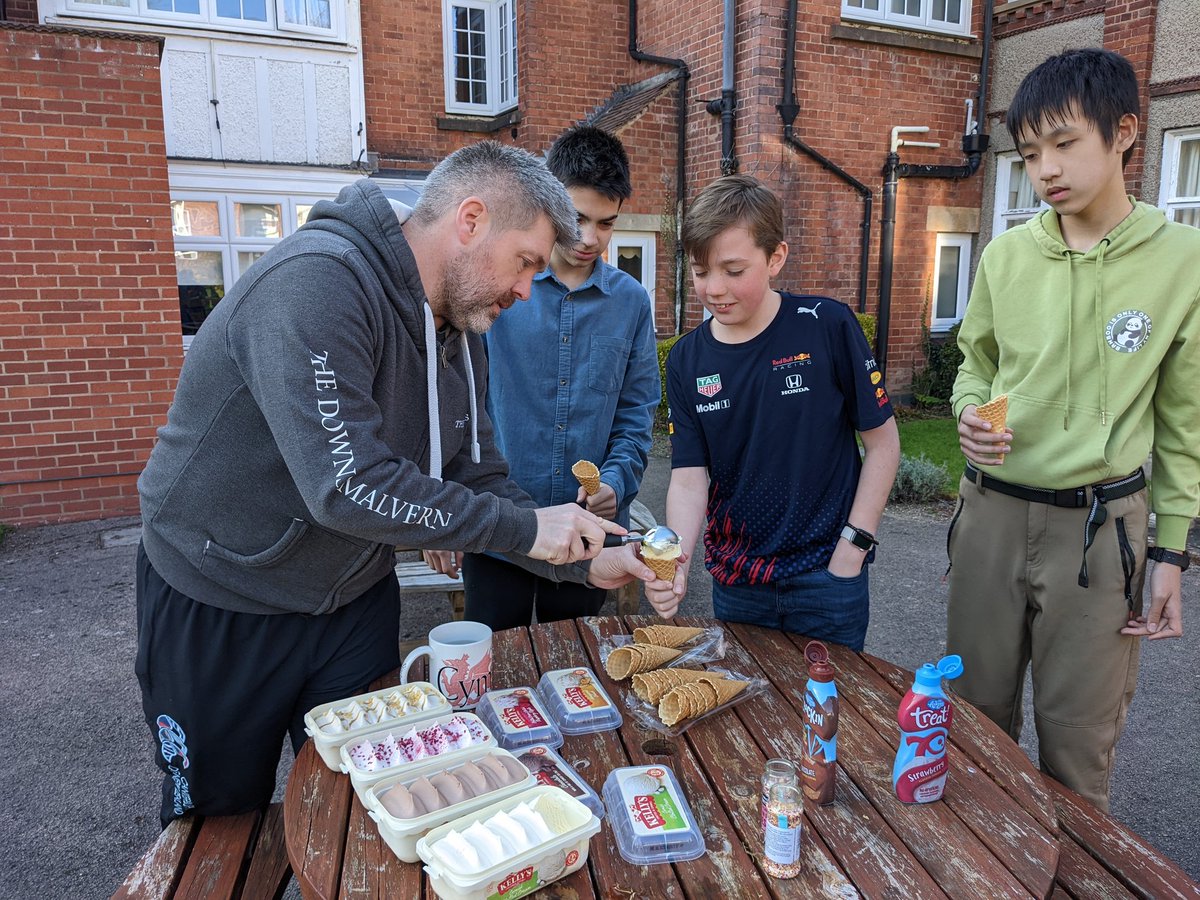 #icecream reward for the boarders  today for completing their House challenge. 50 individual moments of recognition for our 7 skills: #motivation, #collaboration, #creativity, #communication, #resilience, #curiosity, #reflection