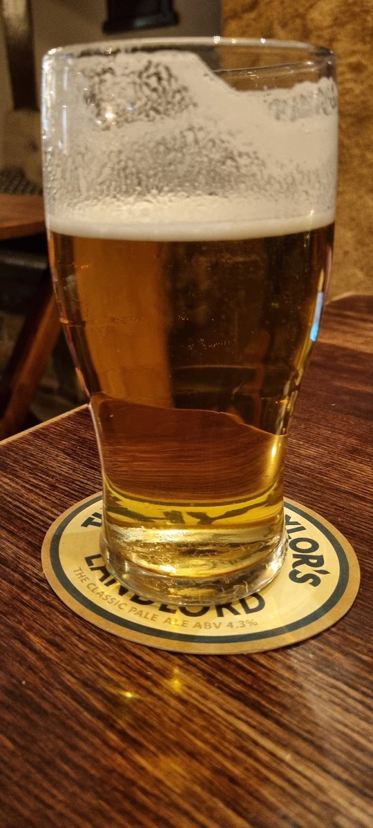 That hits the spot after a busy weekend!

<a href="/DalesideBrewery/">Daleside Brewery</a> Blonde pouring beautifully, won't be on the bar for long!!

<a href="/HR_CAMRA/">Harrogate&RiponCAMRA</a> #caskales #Harrogate #chefandbrewer #SundayFunday