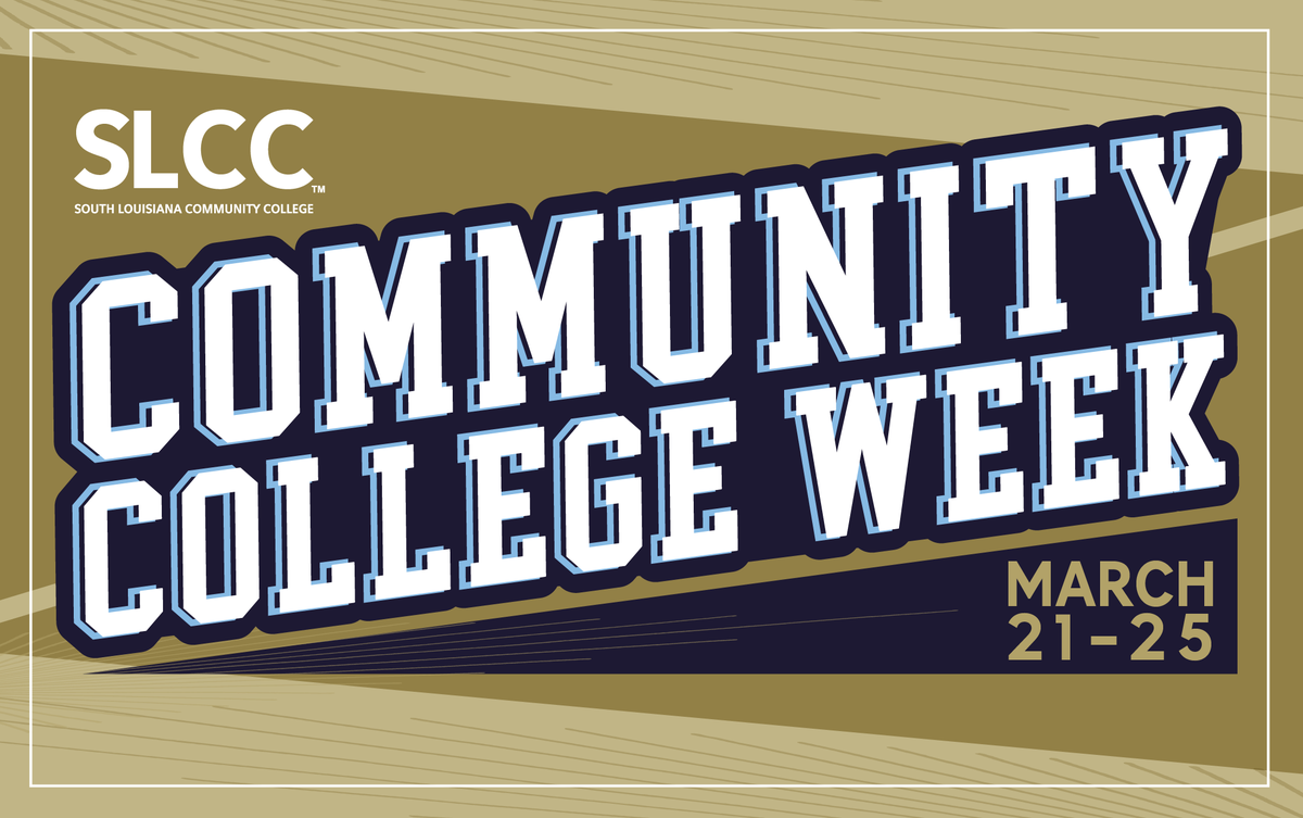 solaccofficial's tweet photo. It's almost here ... Community College Week starts tomorrow! We have 40+ events lined up across our Acadiana footprint to show our #SLCCpride and spread the word about our programs and mission. Let's do this! @golctcs https://t.co/oVE4U8vwHF