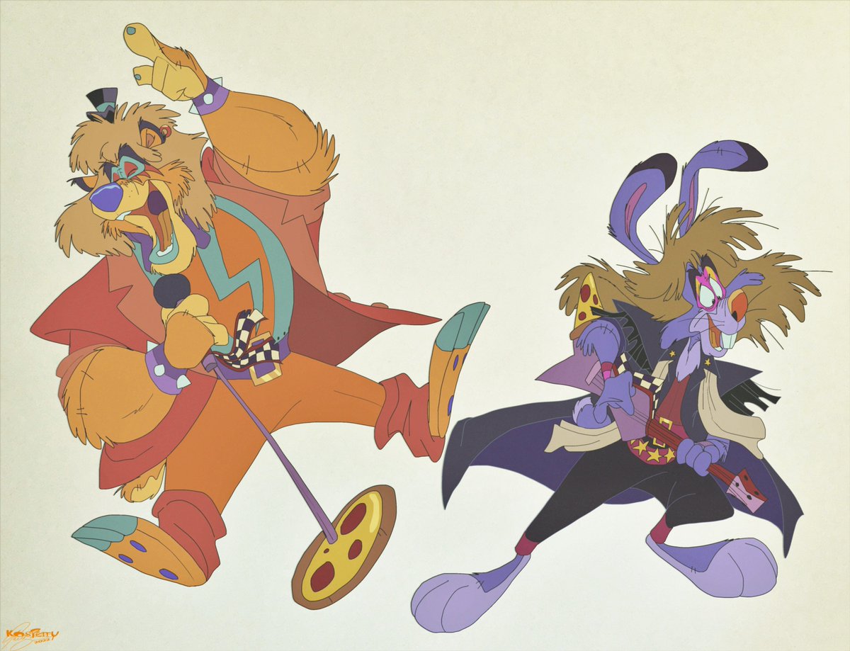 「Wanna guess what 80's glam metal/rock ar」|Kosmo Columbo Perry🦊🧀のイラスト