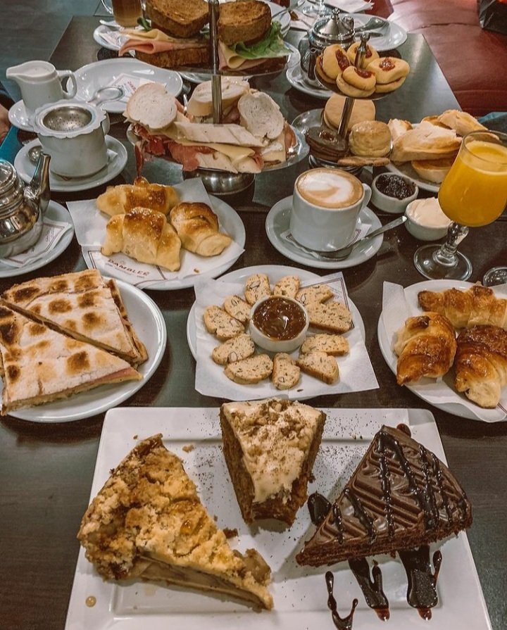 Que ganas de una merienda asi