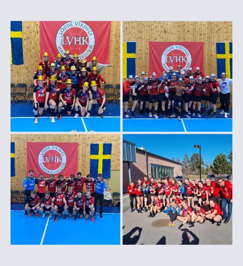 Vilken otrolig helg vi har haft som avslutades med föreningens mest makalösa söndag någonsin;

- F14 och P16 är klara för Finalsteget i USM!
- Damerna och Herrarna är klara för division 2!

Tack alla som hejade och stöttade i hallen!

#StoltStark 🖤❤️