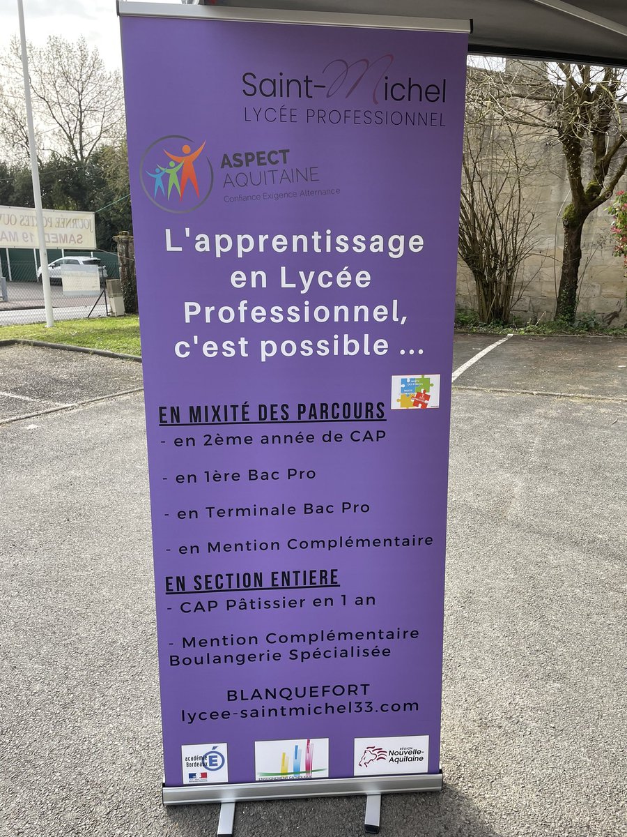 b_perroy's tweet photo. Très belle journée portes ouvertes au lycée Saint-Michel samedi 19 mars 2019.
Merci à tous les membres de la communauté éducative, merci à tous les élèves pour leur grand professionnalisme et merci à tous les visiteurs 👍 https://t.co/rmfZyQCI2k