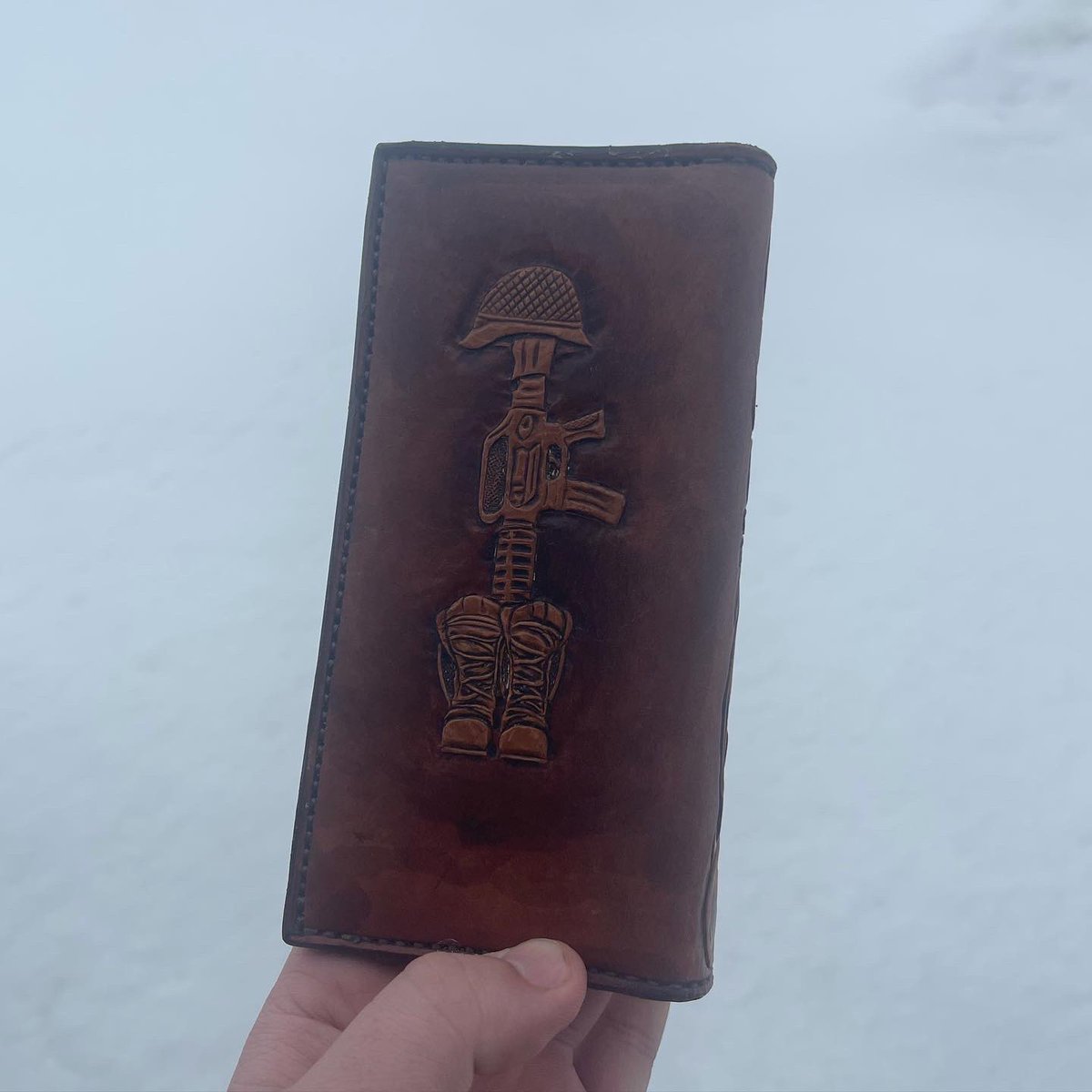 TWCustoms's tweet photo. A really special wallet finished up. https://t.co/VLVaB15JfF